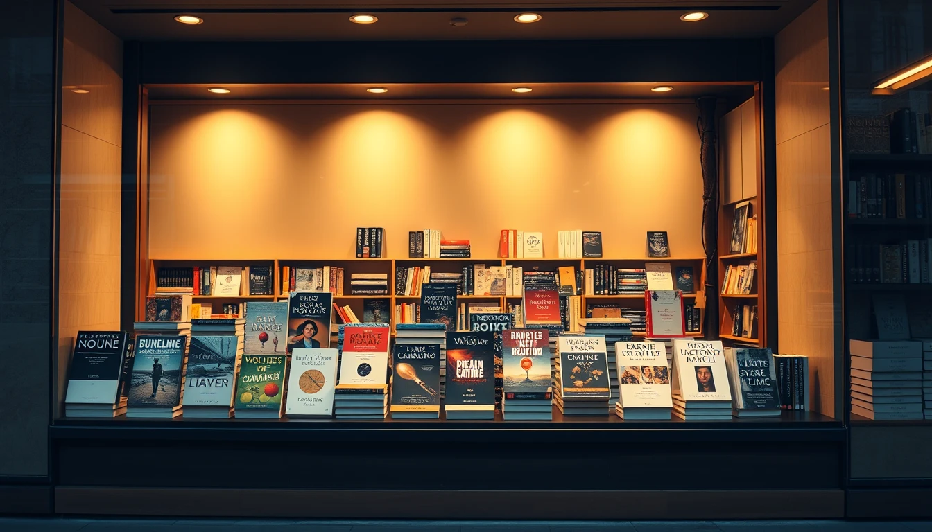 Commercial Non-Fiction Books on Retail Display - EbookMagic Alternative